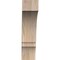 Ekena Millwork 3 1/2"W x 14"D x 14"H Balboa Smooth Knee Brace, Douglas Fir BRC04X14X14BOA00SDF - alternate 2